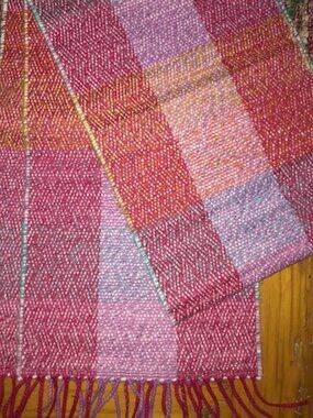 Victoire Mathieu /Paris France woven scarf